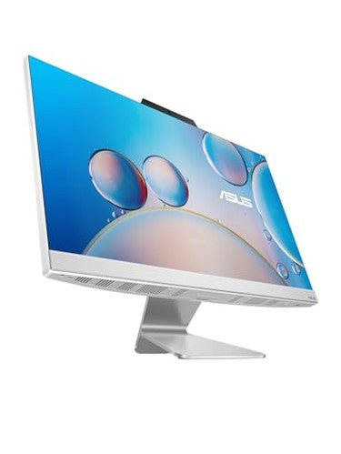 ASUS A3402 All-in-One Desktop, 2024, 23.8" 1920 x 1080 IPS 60Hz Touch, Intel Core i5-1235U 10-Core, Intel Iris Xe Graphics, 16GB DDR4, 1TB SSD, Windows 11 Home, Wi-Fi, BT 5.3, 720p Camera, White