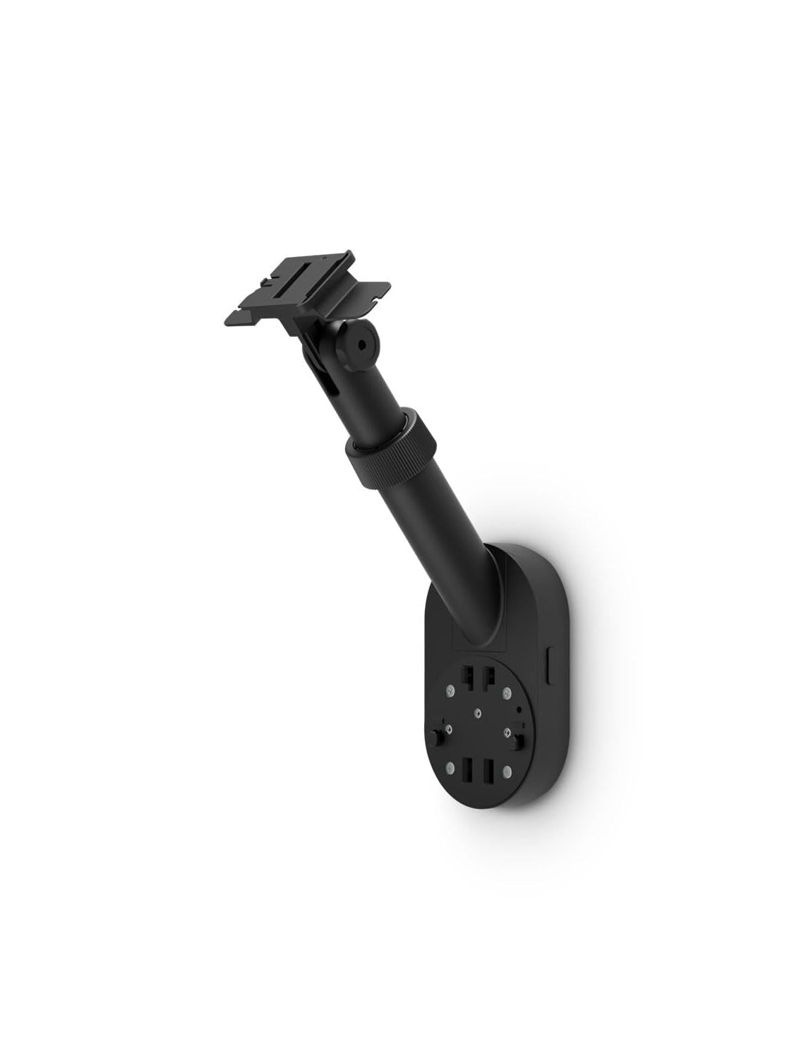 All-New Ring Pole and Wall Mount for Cameras and Solar Panels, Black