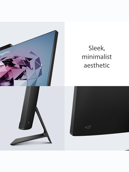 ASUS M3702 All-in-One, 27” FHD Display, AMD Ryzen™ 5 7520U Processor, 16GB RAM, 1TB SSD, Windows 11 Home, Kensington Lock, Black, M3702WFA-PB506
