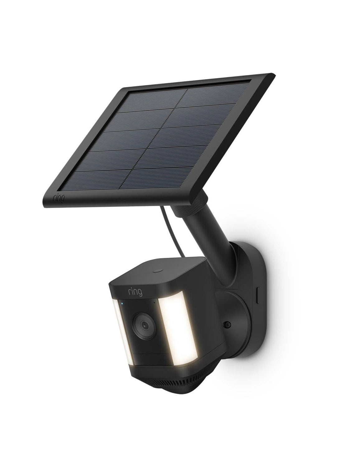 All-New Ring Pole and Wall Mount for Cameras and Solar Panels, Black