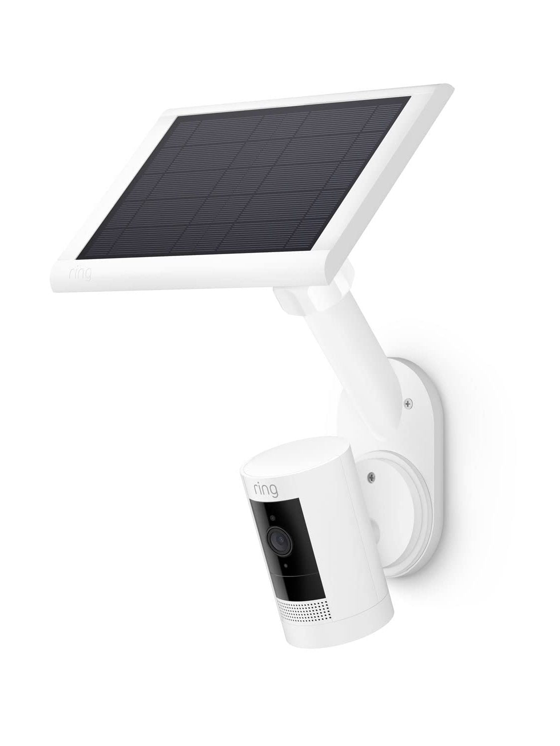 Ring Wall Mount for Cameras and Solar Panels - White