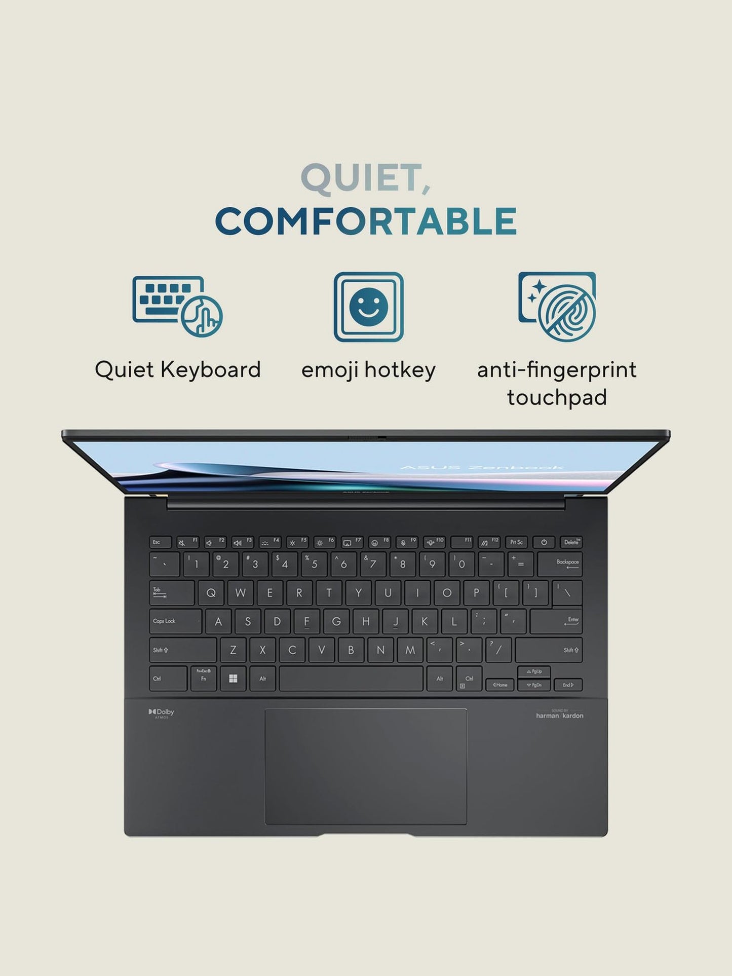 Asus ZenBook 14 OLED Q415 Business Laptop (14" FHD+ Touchscreen, 14-Core Ultra 5 125H (> i7-1360P), 8GB DDR5 RAM, 1TB SSD) AI PC, 15-Hr Long Battery Life, FHD Webcam, Win 11 Home w/AI Copilot