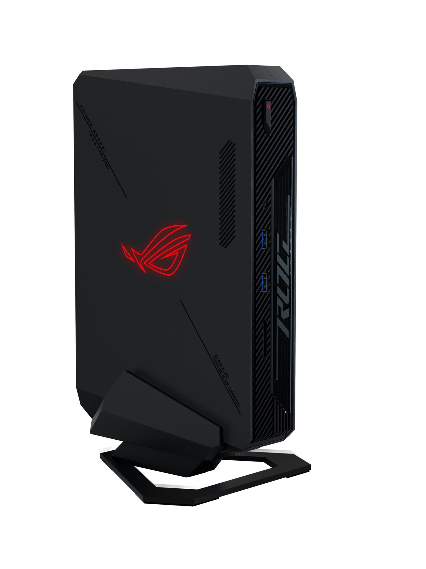 ROG NUC 760 Full System Mini PC with Intel 14th Gen Core Ultra 7 155H, NVIDIA GeForce RTX 4060 Graphics, 16GB DDR5 RAM, 1TB PCIe G4x4 NVMe SSD, Win 11, ARGB Lighting, with Vertical Stand Included