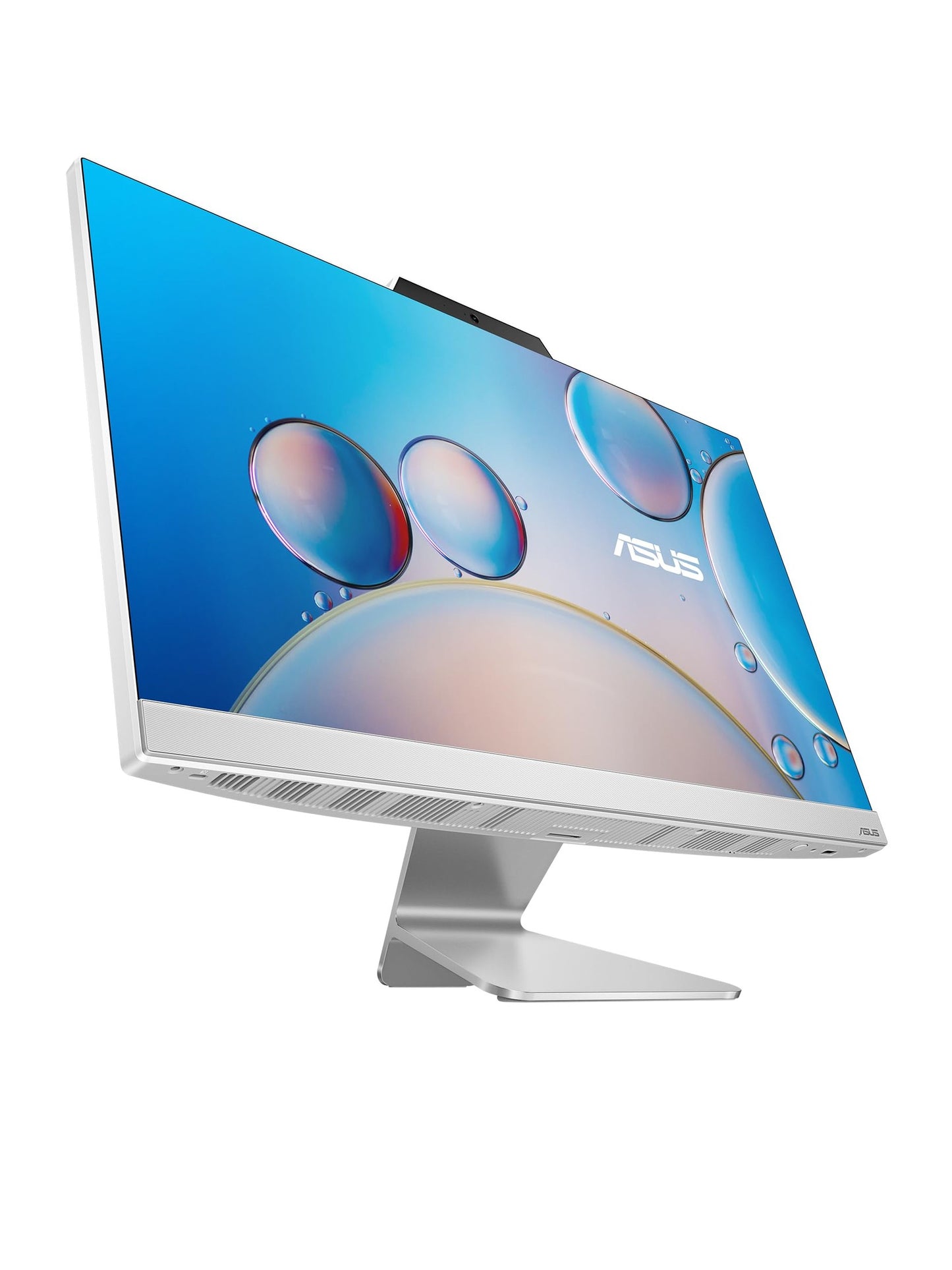 ASUS A3402 All-in-One Desktop, 2024, 23.8" 1920 x 1080 IPS 60Hz Touch, Intel Core i5-1235U 10-Core, Intel Iris Xe Graphics, 8GB DDR4, 512GB SSD, Windows 11 Home, Wi-Fi, BT 5.3, 720p Camera, White