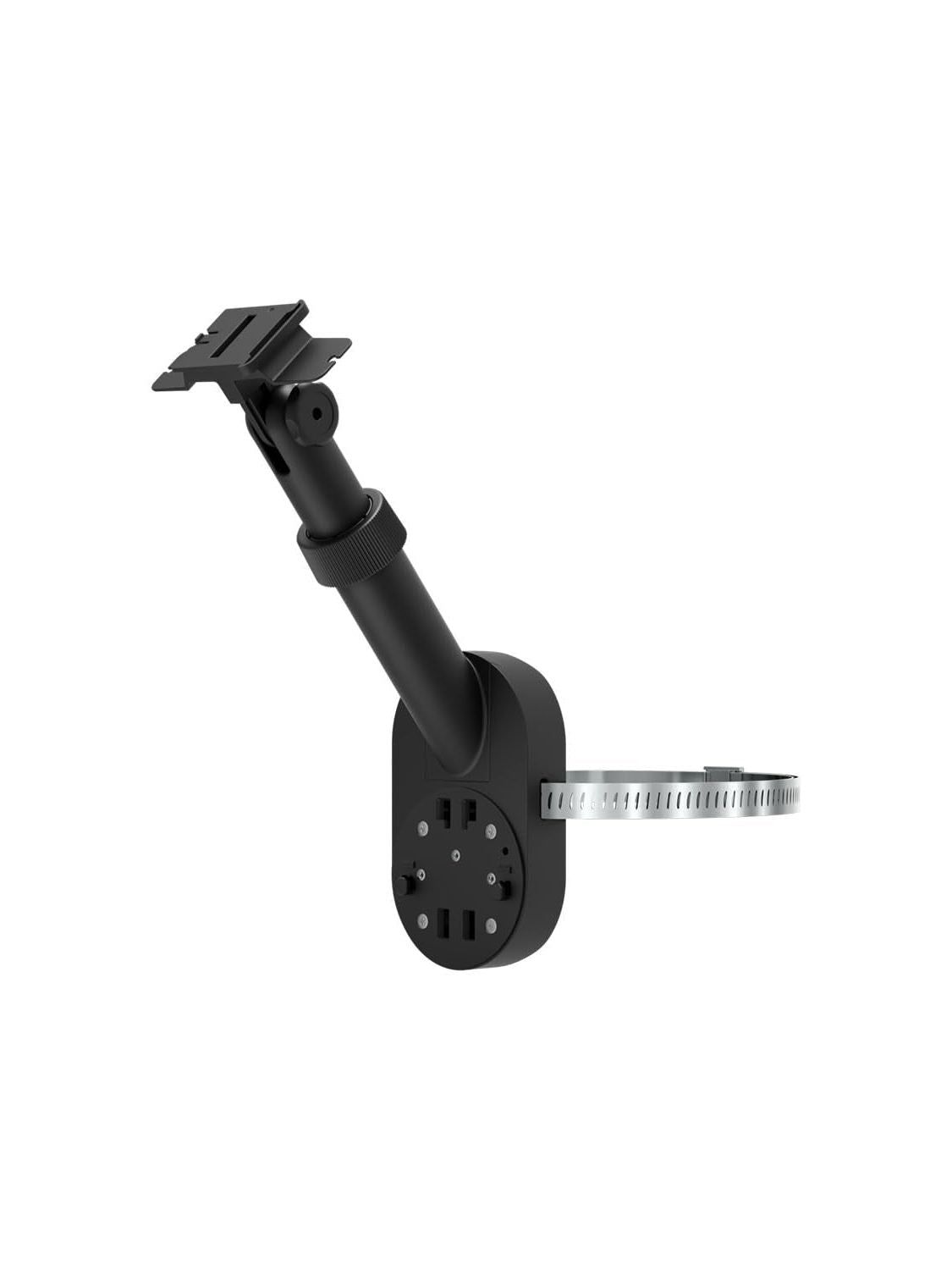 All-New Ring Pole and Wall Mount for Cameras and Solar Panels, Black