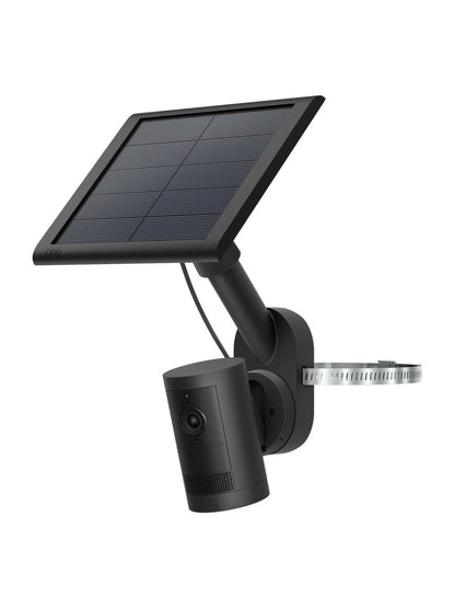 All-New Ring Pole and Wall Mount for Cameras and Solar Panels, Black
