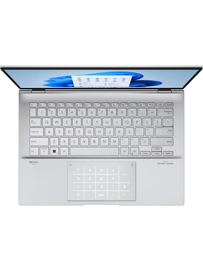 ASUS Zenbook 14 OLED Business Laptop 14" 2.8K 2880x1800 Lumina OLED Touch (500nits, 100% DCI-P3) Intel 14-core i9-13900H 16GB RAM 2TB SSD Fingerprint Backlit Thunderbolt Harman/kardon Win11 w/ICP Hub
