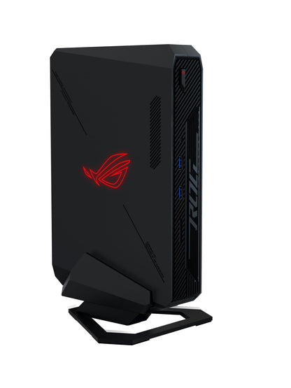 ROG NUC 760 Full System Mini PC with Intel 14th Gen Core Ultra 7 155H, NVIDIA GeForce RTX 4060 Graphics, 16GB DDR5 RAM, 1TB PCIe G4x4 NVMe SSD, Win 11, ARGB Lighting, with Vertical Stand Included
